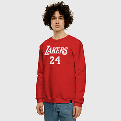 Свитшот хлопковый мужской Kobe Bryant, цвет: красный — фото 2