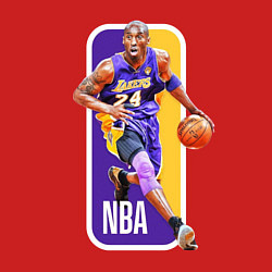 Свитшот хлопковый мужской NBA Kobe Bryant, цвет: красный — фото 2