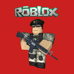 Свитшот хлопковый мужской Roblox Defender, цвет: красный — фото 2