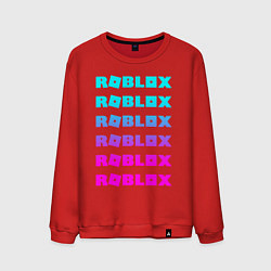 Свитшот хлопковый мужской ROBLOX, цвет: красный