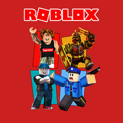 Свитшот хлопковый мужской ROBLOX, цвет: красный — фото 2