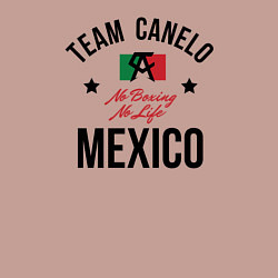 Свитшот хлопковый мужской Team Canelo, цвет: пыльно-розовый — фото 2