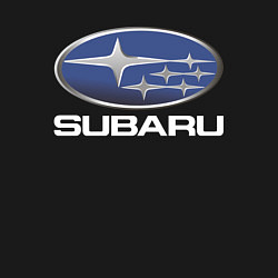 Свитшот хлопковый мужской SUBARU, цвет: черный — фото 2