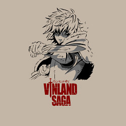 Свитшот хлопковый мужской Vinland saga Thorfinn, цвет: миндальный — фото 2