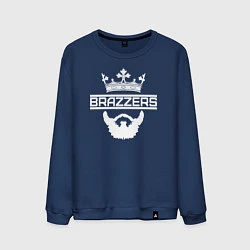 Свитшот хлопковый мужской Brazzers, цвет: тёмно-синий