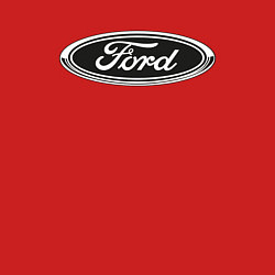 Свитшот хлопковый мужской Ford, цвет: красный — фото 2