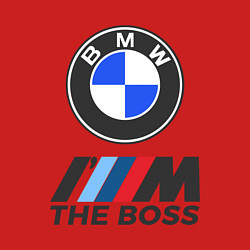 Свитшот хлопковый мужской BMW BOSS, цвет: красный — фото 2