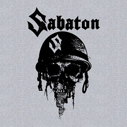 Свитшот хлопковый мужской Sabaton, цвет: меланж — фото 2