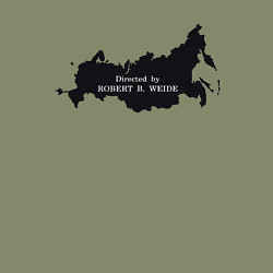 Свитшот хлопковый мужской Россия Directed by Robert B, цвет: авокадо — фото 2