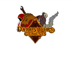 Свитшот хлопковый мужской Darksiders Genesis, цвет: белый — фото 2
