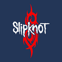 Свитшот хлопковый мужской SLIPKNOT, цвет: тёмно-синий — фото 2