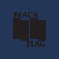 Свитшот хлопковый мужской Black Flag, цвет: тёмно-синий — фото 2