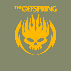 Свитшот хлопковый мужской THE OFFSPRING, цвет: авокадо — фото 2