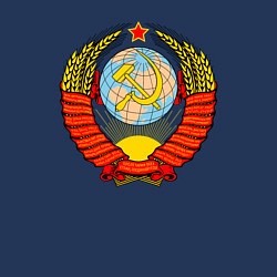 Свитшот хлопковый мужской СССР, цвет: тёмно-синий — фото 2