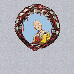 Свитшот хлопковый мужской One-Punch Man, цвет: меланж — фото 2