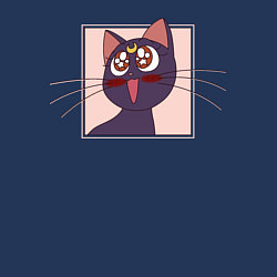Свитшот хлопковый мужской Luna, Sailor Moon, цвет: тёмно-синий — фото 2