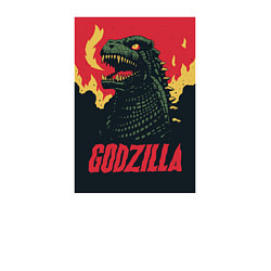 Свитшот хлопковый мужской Godzilla, цвет: белый — фото 2
