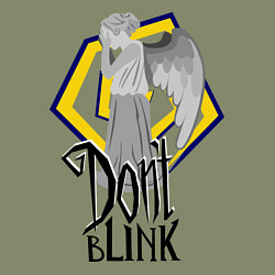 Свитшот хлопковый мужской Don't blink, цвет: авокадо — фото 2