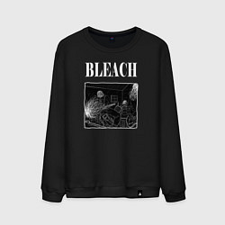 Свитшот хлопковый мужской Nirvana рисунок для Альбома Bleach, цвет: черный
