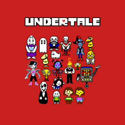 Свитшот хлопковый мужской UNDERTALE, цвет: красный — фото 2