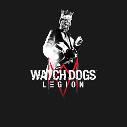 Свитшот хлопковый мужской Watch Dogs: Legion, цвет: черный — фото 2