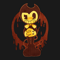 Свитшот хлопковый мужской Bendy And The Ink Machine, цвет: черный — фото 2