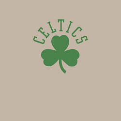 Свитшот хлопковый мужской Boston Celtics, цвет: миндальный — фото 2