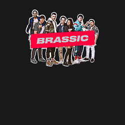 Свитшот хлопковый мужской Голяк Brassic, цвет: черный — фото 2