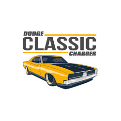 Свитшот хлопковый мужской Dodge, цвет: белый — фото 2