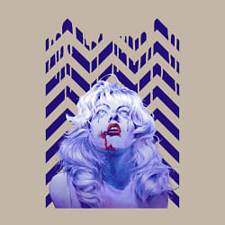 Свитшот хлопковый мужской Твин пикс, цвет: миндальный — фото 2