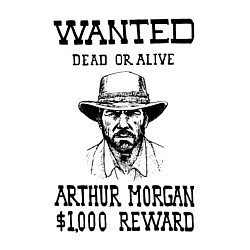 Свитшот хлопковый мужской RED DEAD REDEMPTION, цвет: белый — фото 2