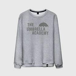 Свитшот хлопковый мужской Umbrella academy, цвет: меланж