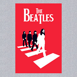 Свитшот хлопковый мужской The Beatles, цвет: меланж — фото 2