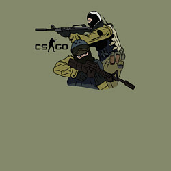 Свитшот хлопковый мужской CS:GO, цвет: авокадо — фото 2