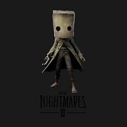 Свитшот хлопковый мужской Little Nightmares 2, цвет: черный — фото 2