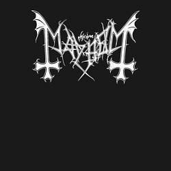 Свитшот хлопковый мужской MAYHEM, цвет: черный — фото 2
