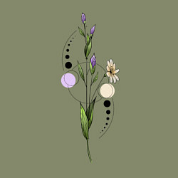 Свитшот хлопковый мужской Flo, цвет: авокадо — фото 2