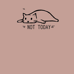 Свитшот хлопковый мужской NOT TODAY НЕ СЕГОДНЯ, цвет: пыльно-розовый — фото 2