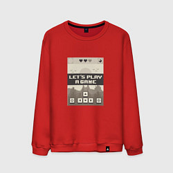 Мужской свитшот Retro Monochrome Game