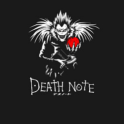 Свитшот хлопковый мужской DEATH NOTE ТЕТРАДЬ СМЕРТИ, цвет: черный — фото 2