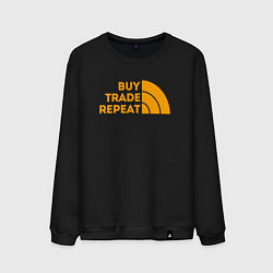 Мужской свитшот BUY TRADE REPEAT ТРЕЙДИНГ