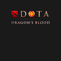 Свитшот хлопковый мужской DOTA: Кровь дракона, цвет: черный — фото 2