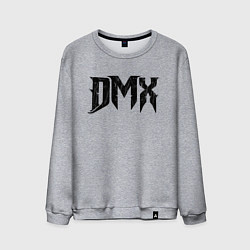 Свитшот хлопковый мужской DMX Logo Z, цвет: меланж