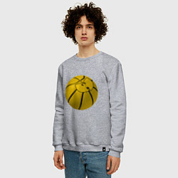 Свитшот хлопковый мужской Wu-Tang Basketball, цвет: меланж — фото 2