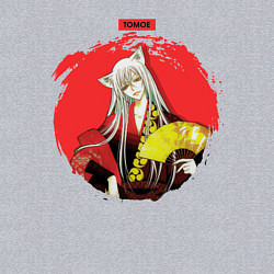 Свитшот хлопковый мужской Red Tomoe, цвет: меланж — фото 2