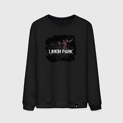 Свитшот хлопковый мужской Linkin Park LP 202122, цвет: черный