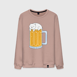 Мужской свитшот Beer Cat