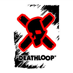 Свитшот хлопковый мужской Deathloop - Краска, цвет: белый — фото 2
