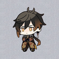 Свитшот хлопковый мужской Чиби Чжун Ли, цвет: меланж — фото 2