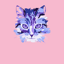 Свитшот хлопковый мужской Blue Cat, цвет: светло-розовый — фото 2